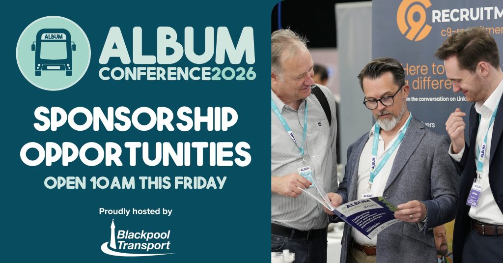ALBUM 2026 Conference Sponsorship On Sale. 